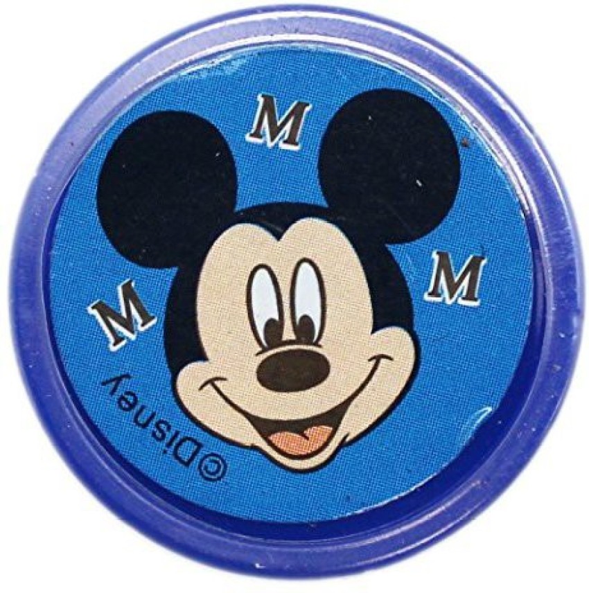 Mickey Mouse Disney S Smiling Face Blue Case Self Inking Stamp