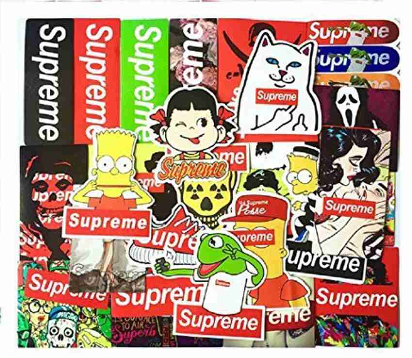Skateboard new arrivals stickers supreme