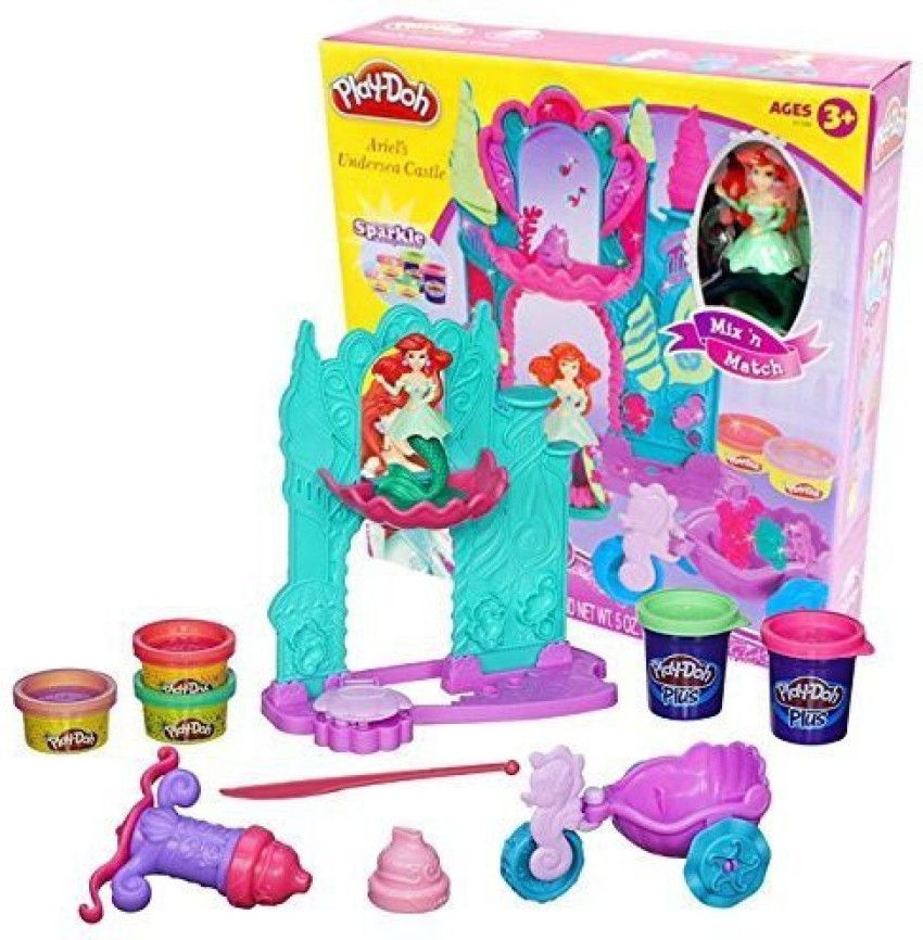 Generic Play Doe Play Doh Disney Ariel Undersea Castle Disney