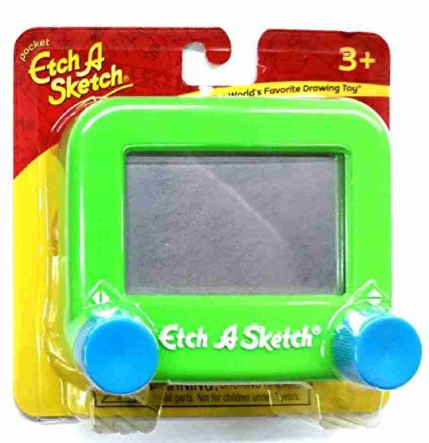 Etch A Sketch Pocket, Drawing Toy With Magic Screen, For Ages 3