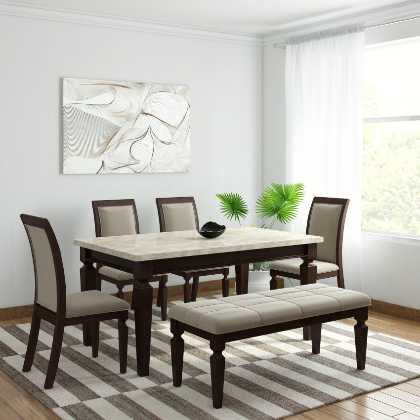 Hometown dining outlet table 6 seater