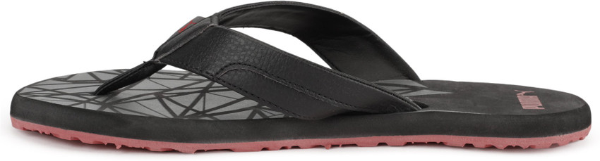 Puma wrens sale black flip flops