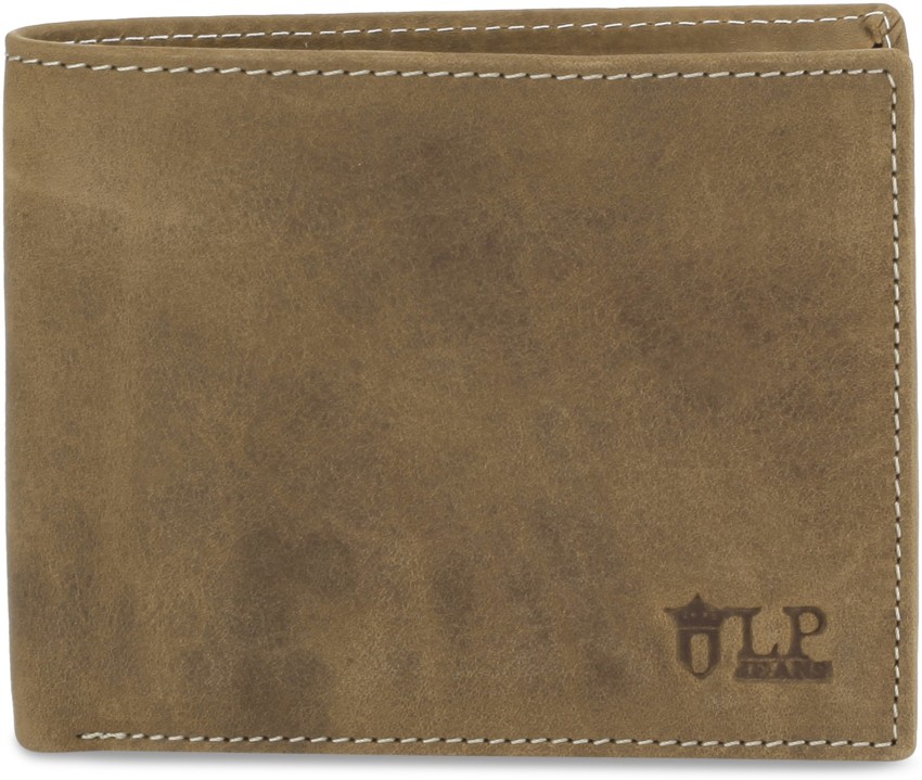 LP Jeans by Louis Philippe Men Casual Brown Genuine Leather Wallet