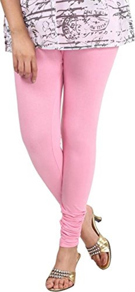 Buy online Pink Floral Legging from girls for Women by De Moza for ₹199 at  50% off