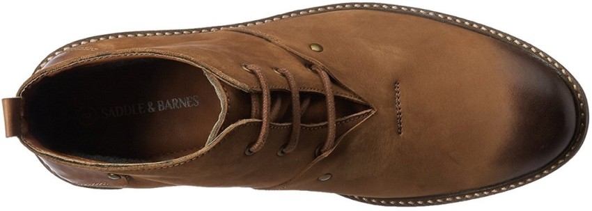 Saddle & barnes men's leather boots on sale