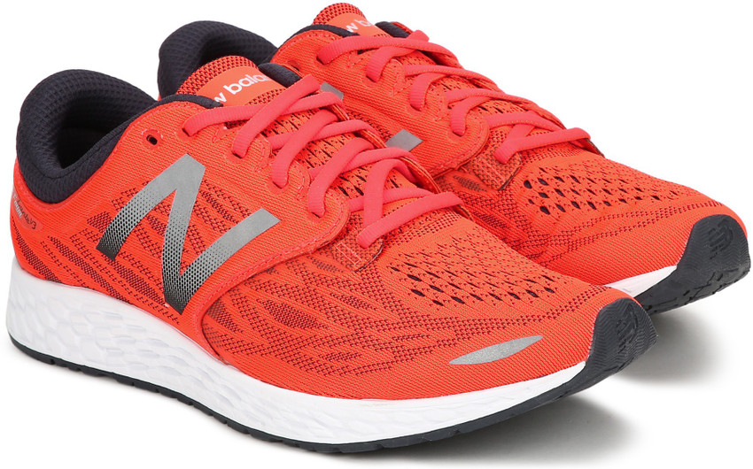 Orange new balance online shoes