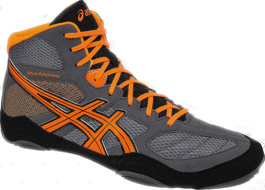 Asics wrestling outlet shoes orange