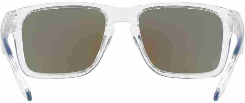 Oakley holbrook clear shop frame chrome iridium