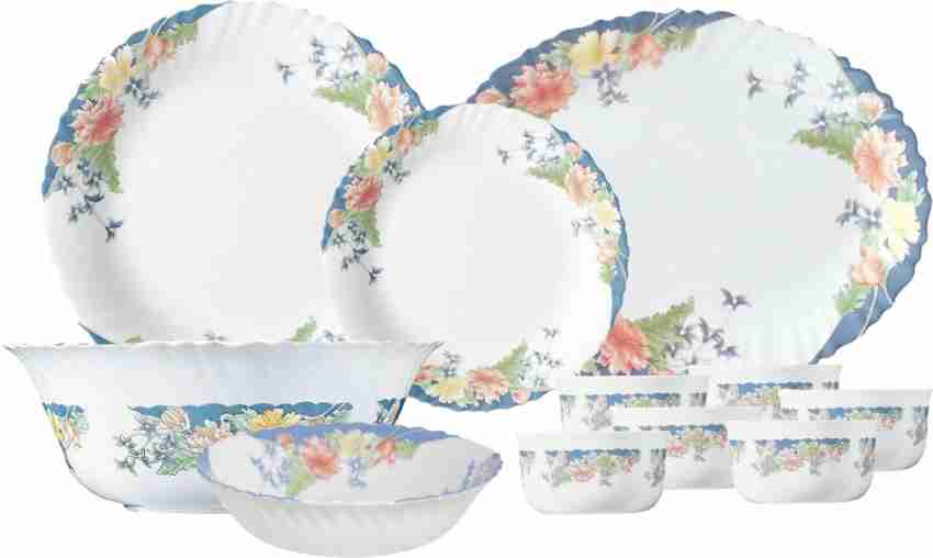 Arcopal Pack of 21 Opalware Dinner Set Price in India Buy Arcopal Pack of 21 Opalware Dinner Set online at Flipkart