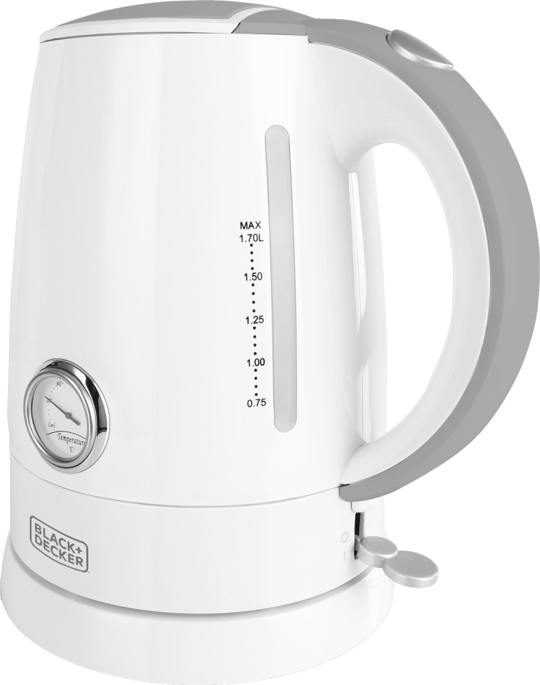 Black + Decker Plastic Electric Tea Kettle Black + Decker Color