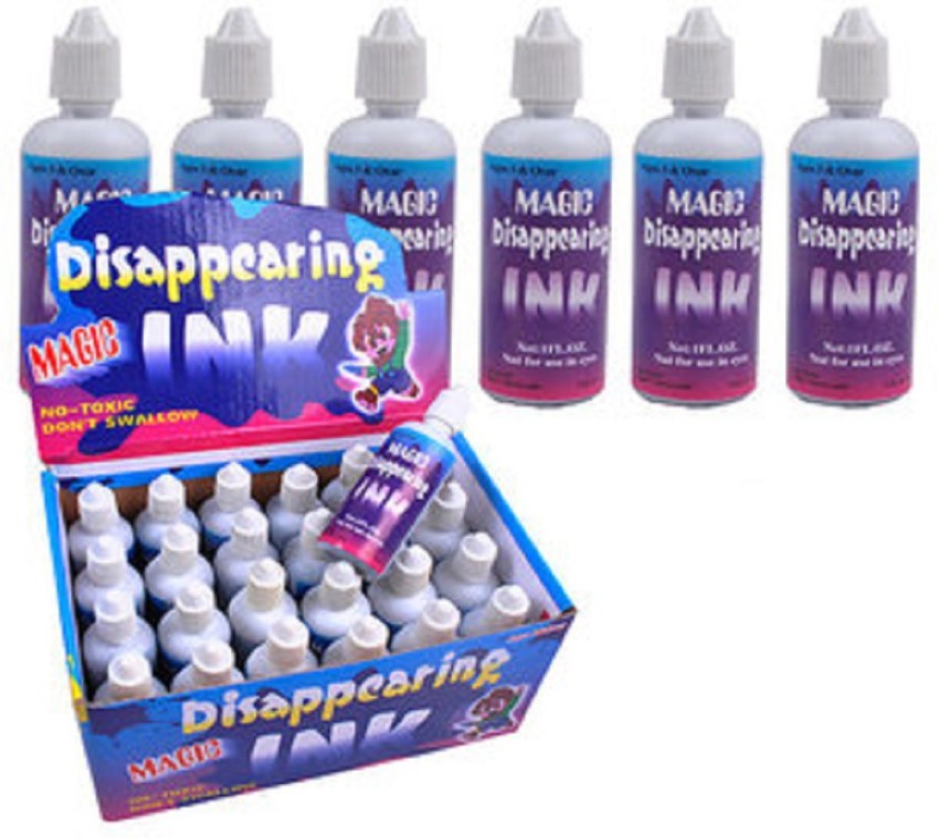  Pack of 24 Bottles of Magic Disappearing Ink : Toys & Games