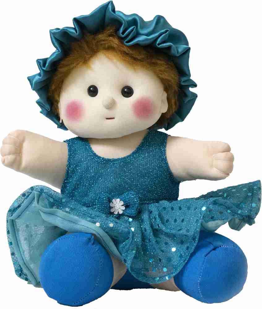 lovely toys Baby Doll Girl Chamki Blue Color Baby Doll Girl