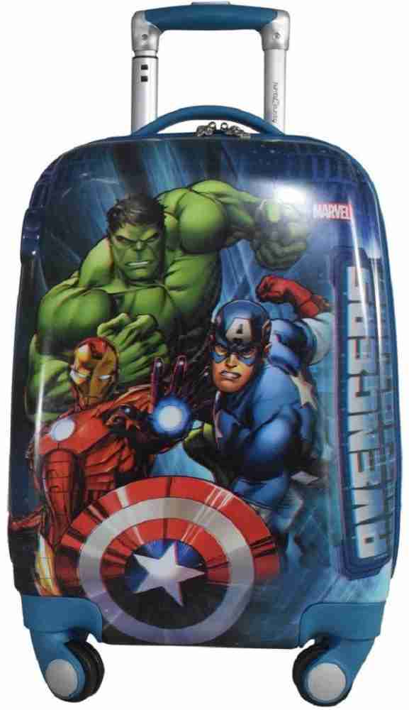 DISNEY MARVEL HULK SUPER HEROES Expandable Cabin Suitcase 4 Wheels 22 inch GREEN Price in India Flipkart