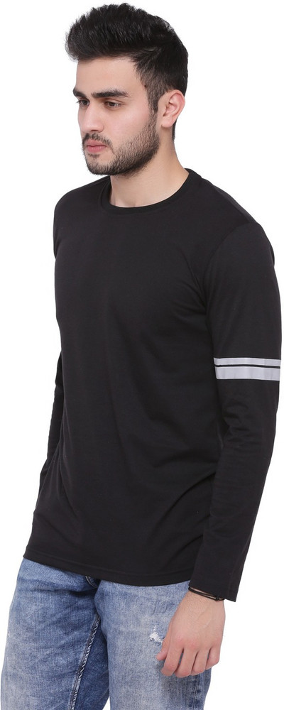 COOL n COMFORT Colorblock Men Round Neck Black T Shirt Buy COOL