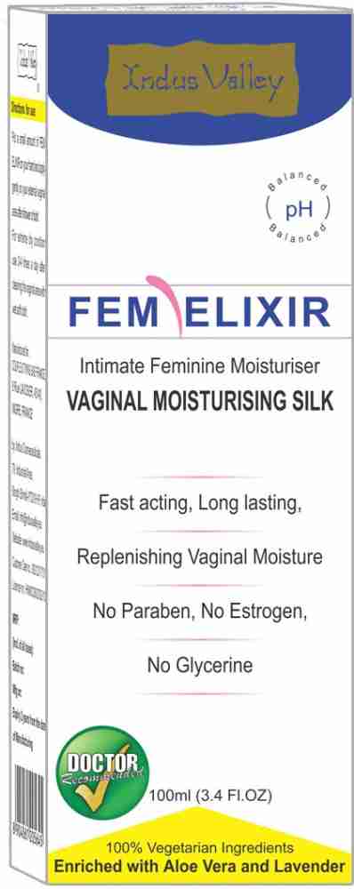 Lotion Indus Valley Fem Elixir Intimate Feminine Moisturiser, For Vaginal  Moisturizing Gel, Packaging Size: 100ml at Rs 199/100ml bottle in Nagpur