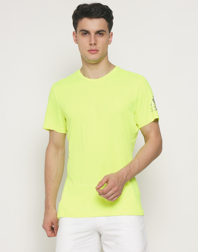 neon green adidas shirt