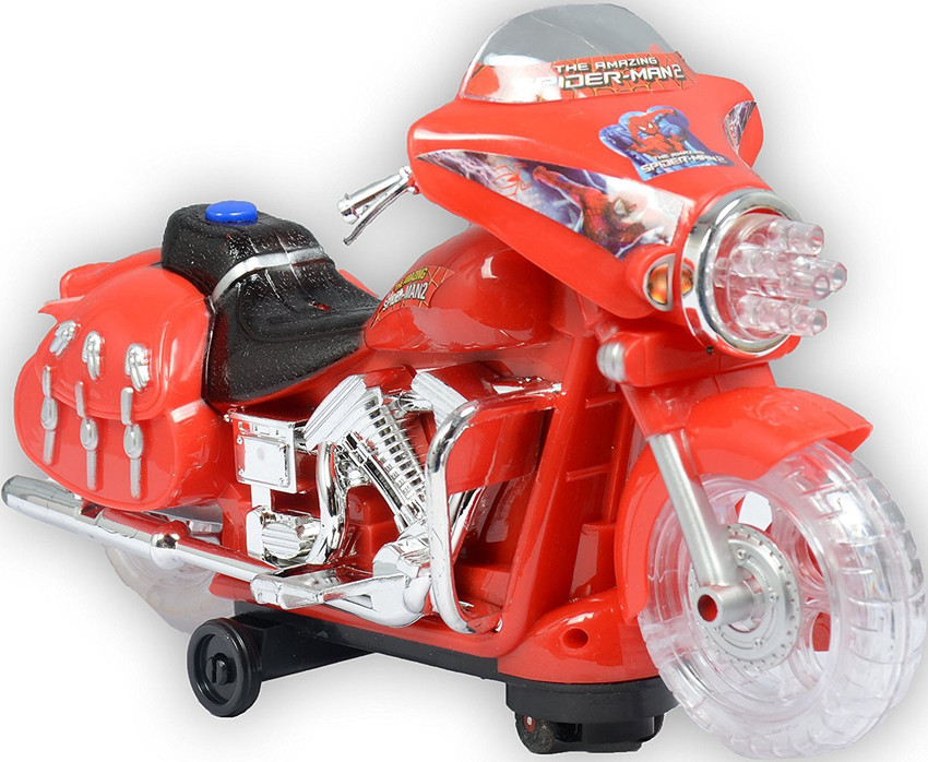 Spider man ride on motorcycle sales