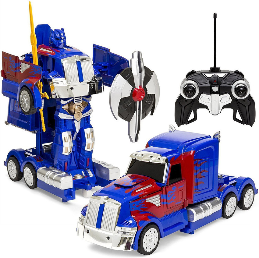Remote control transformer truck hot sale