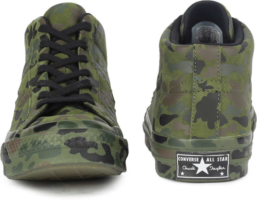 Converse one star 2025 camo mid