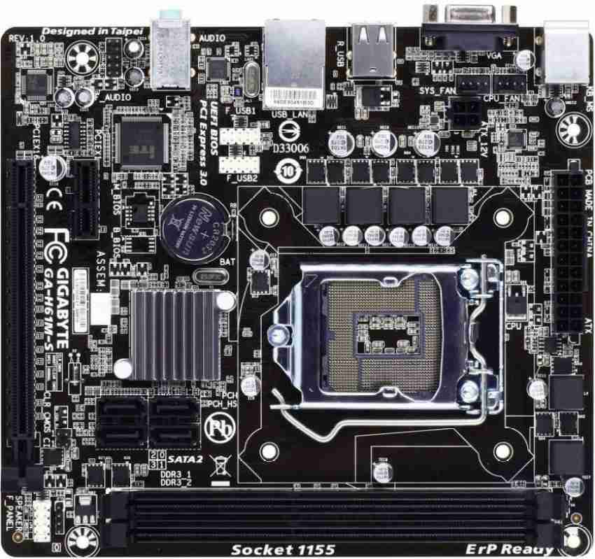 Gigabyte h61 motherboard deals supported processor list