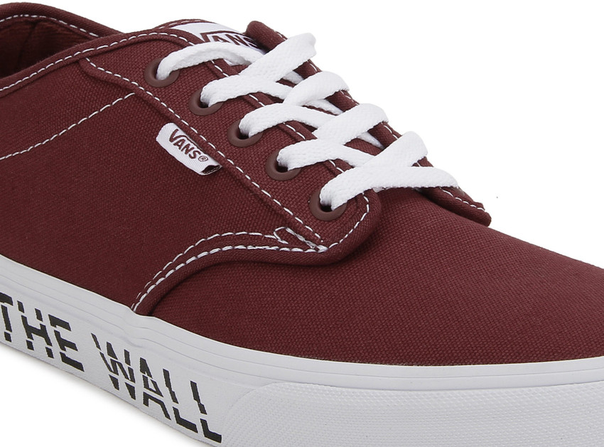 VANS Atwood Sneakers For Men Buy Printed Fox oxblood true white Color VANS Atwood Sneakers For Men Online at Best Price Shop Online for Footwears in India Flipkart
