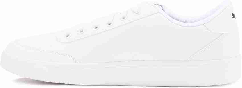 Puma court breaker bold white sale sneakers