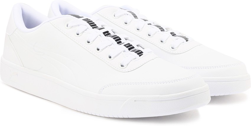 Puma court sales breaker white