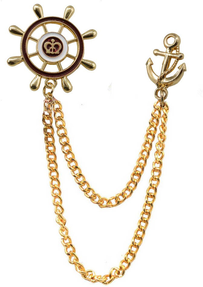 Anchor deals brooch pin