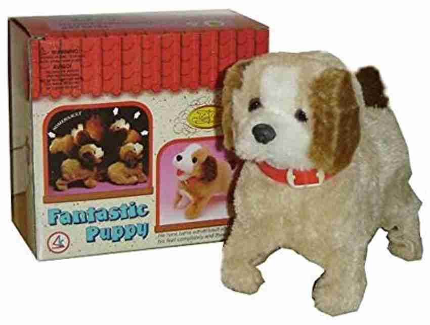 Fantastic jumping puppy toy top