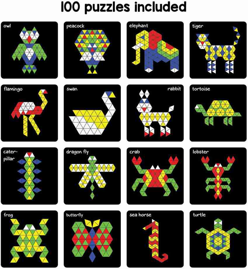 Magnetic triangle puzzle store