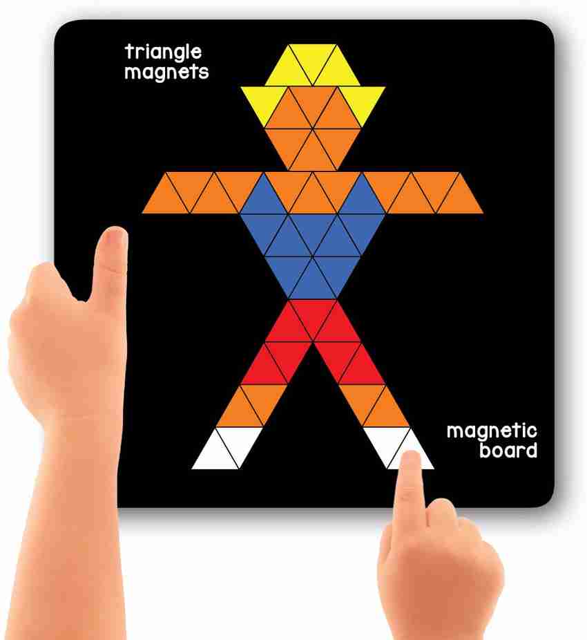 Magnetic triangle puzzle store