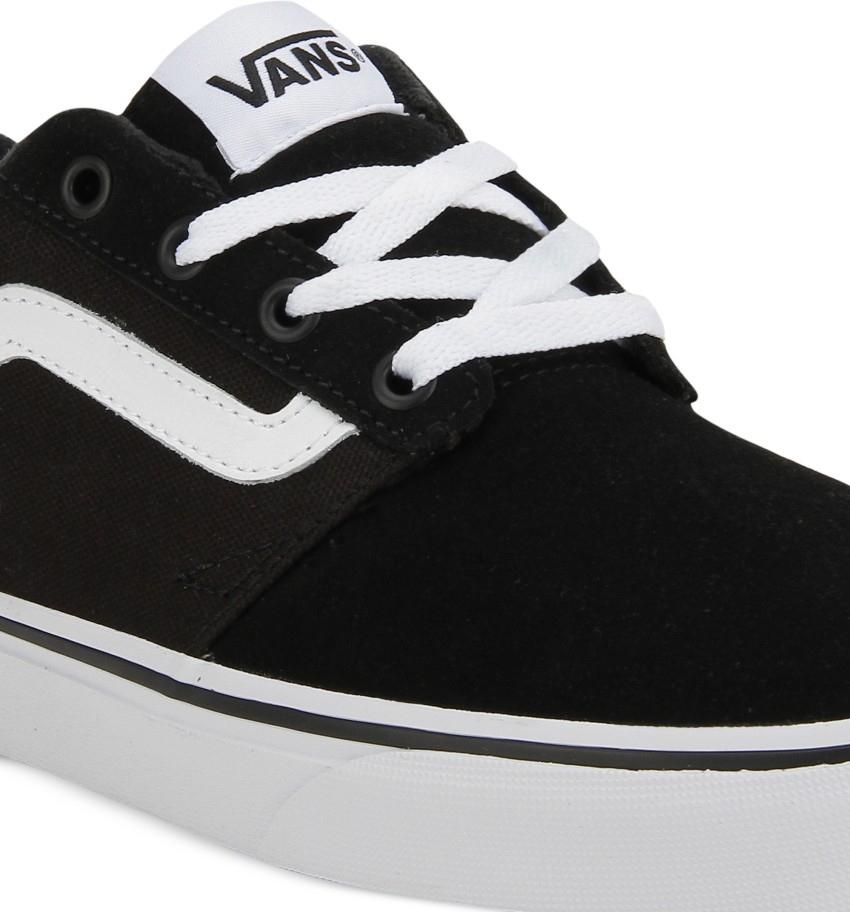 Vans chapman hotsell stripe suede canvas