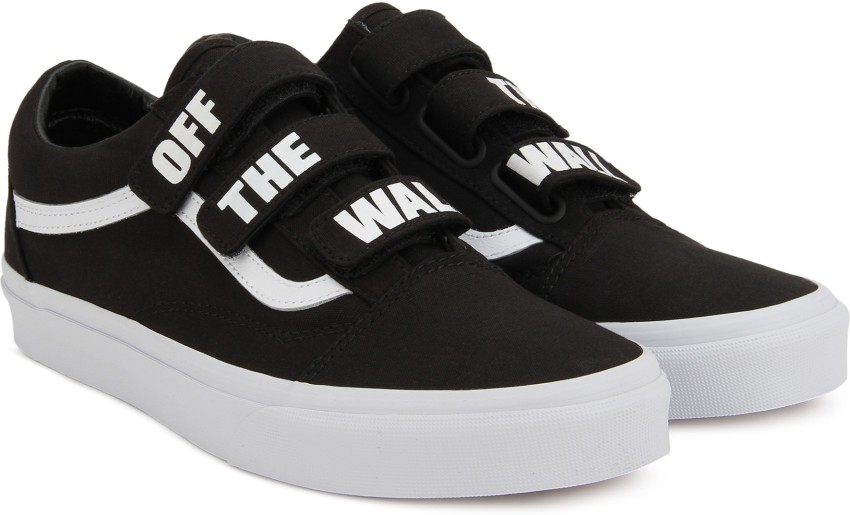 Vans off the outlet wall old skool velcro