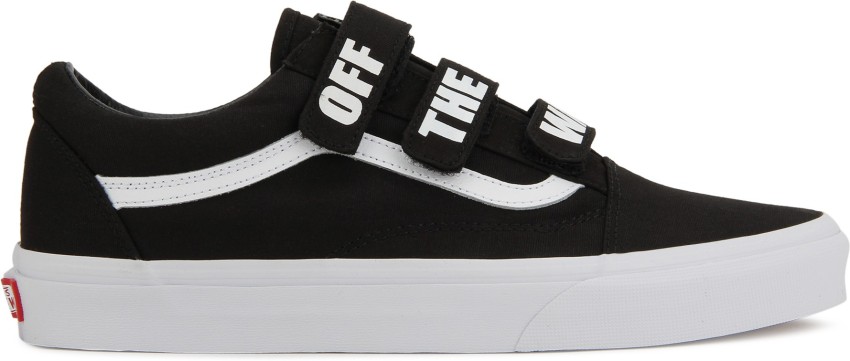 Vans off the on sale wall with straps