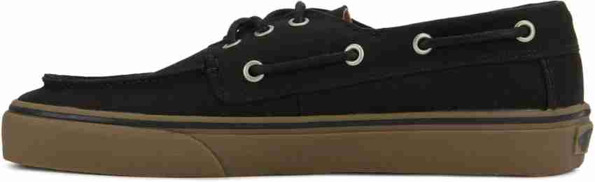 VANS Chauffeur SF Boat Shoes For Men Buy black gum Color VANS