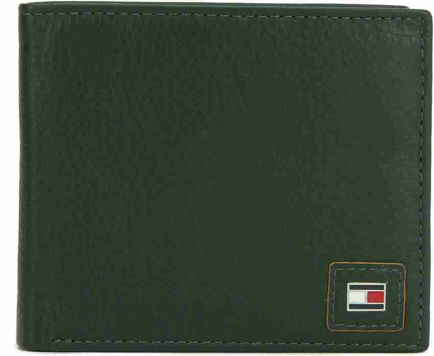 Tommy hilfiger green wallet hotsell