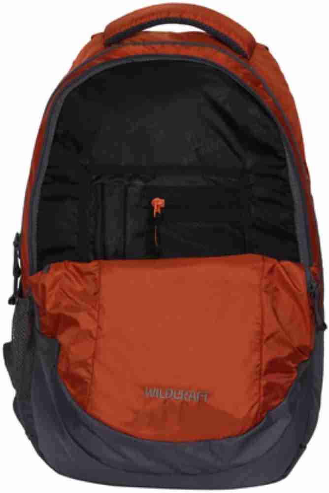Wiki by Wildcraft Peza Orange Laptop Backpack 16 L Backpack Orange