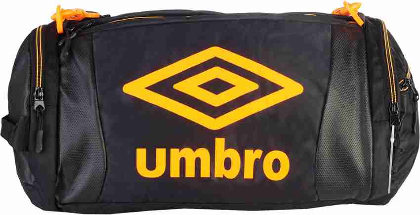 UMBRO By Big Bazaar Gym Bag Black Orange Duffel Without Wheels Black Price in India Flipkart