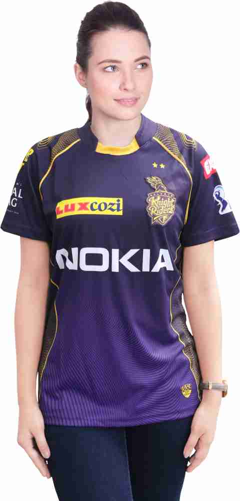 KOLKATA KNIGHT RIDERS IPL Printed Men Round Neck Purple, Dark Blue T-Shirt  - Buy KOLKATA KNIGHT RIDERS IPL Printed Men Round Neck Purple, Dark Blue T- Shirt Online at Best Prices in India