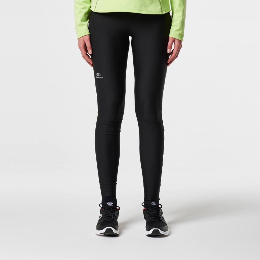 KALENJI by Decathlon Solid Women Black Tights - Buy KALENJI by Decathlon  Solid Women Black Tights Online at Best Prices in India