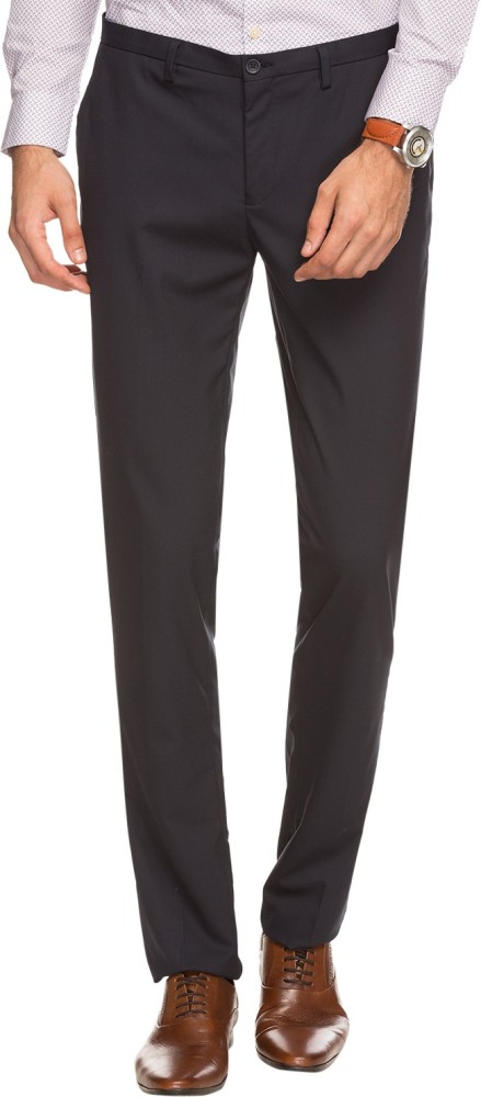 Knighthood by FBB Slim Fit Men Grey Trousers  Buy Knighthood by FBB Slim  Fit Men Grey Trousers Online at Best Prices in India  Flipkartcom