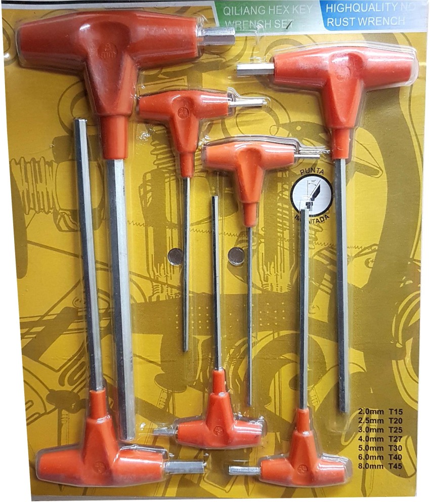 Inditrust 7 Pcs Allen Key Set Durable Wrench Allen Key Set Price in India -  Buy Inditrust 7 Pcs Allen Key Set Durable Wrench Allen Key Set online at