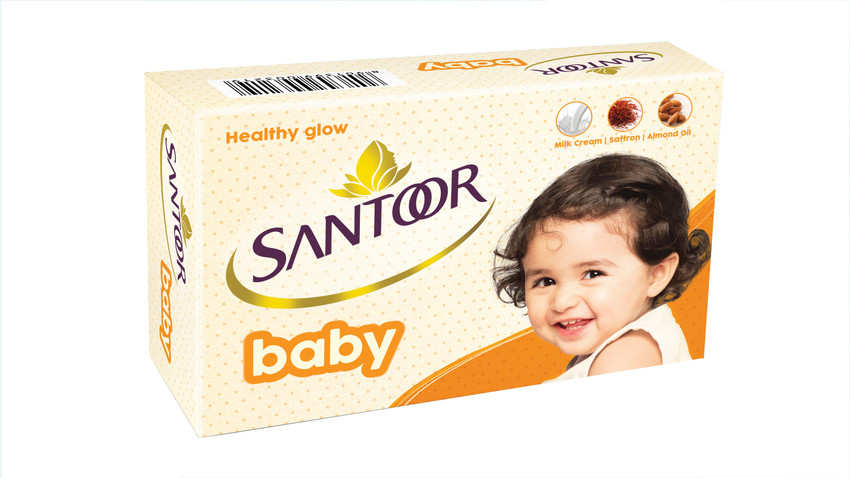 Santoor on sale baby soap