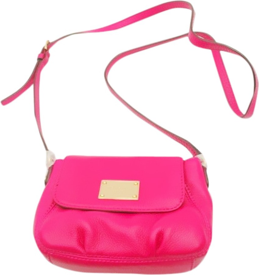 MICHAEL KORS Pink Sling Bag 3595 Pink - Price in India