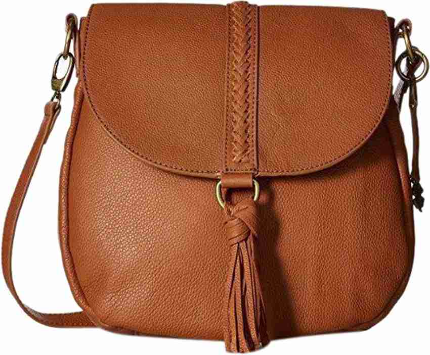 Lucky Brand Brown Sling Bag 3364 Tobacco Price in India Flipkart