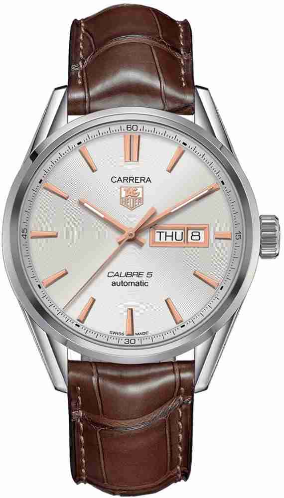 Tag heuer carrera automatic leather strap sale