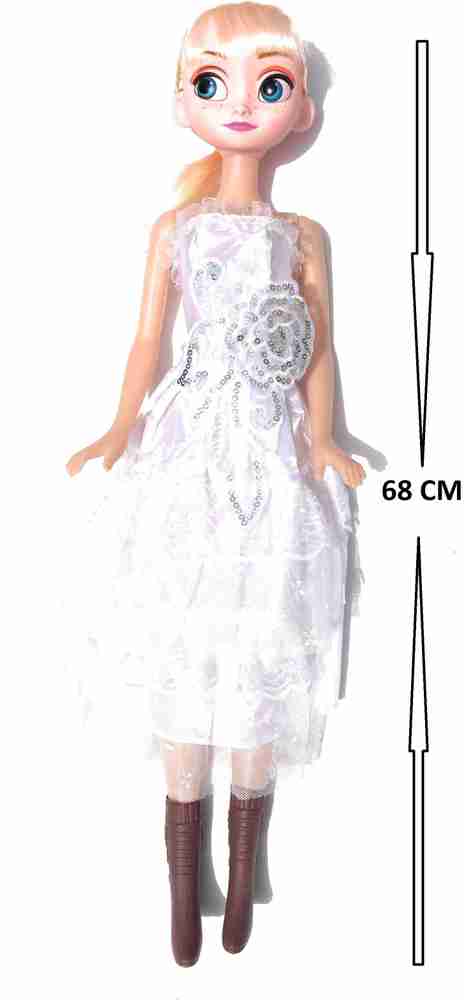 PRiQ Elsa Doll Big Size Height 68 CM 2 Feet 3 Inch Elsa