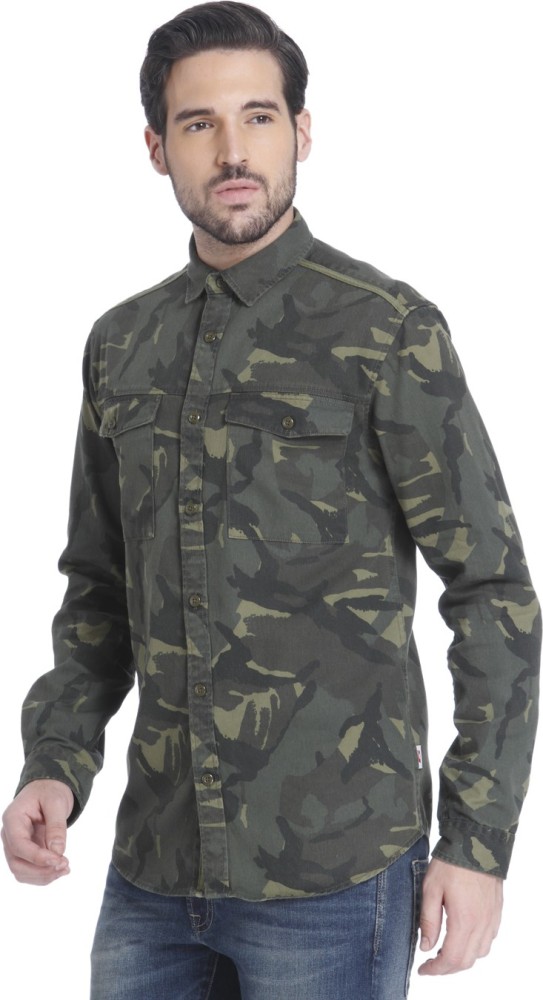 jack and jones military shirt