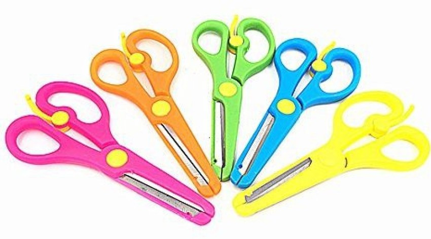 Child Scissors for Toddlers Safety Scissors DIY Photo Plastic