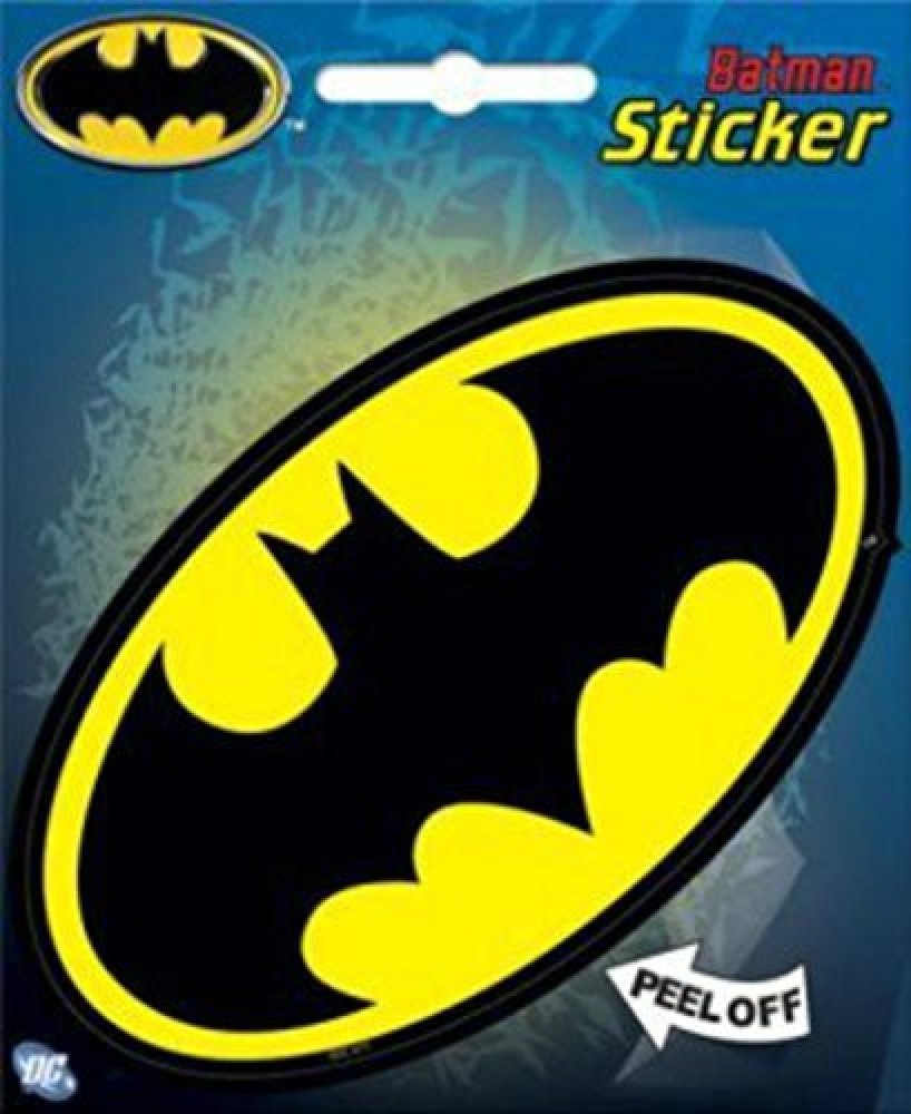 Generic DC Comics Batman Logo Carded Die Cut Vinyl Sticker (Justice League)  - DC Comics Batman Logo Carded Die Cut Vinyl Sticker (Justice League) .  shop for Generic products in India.